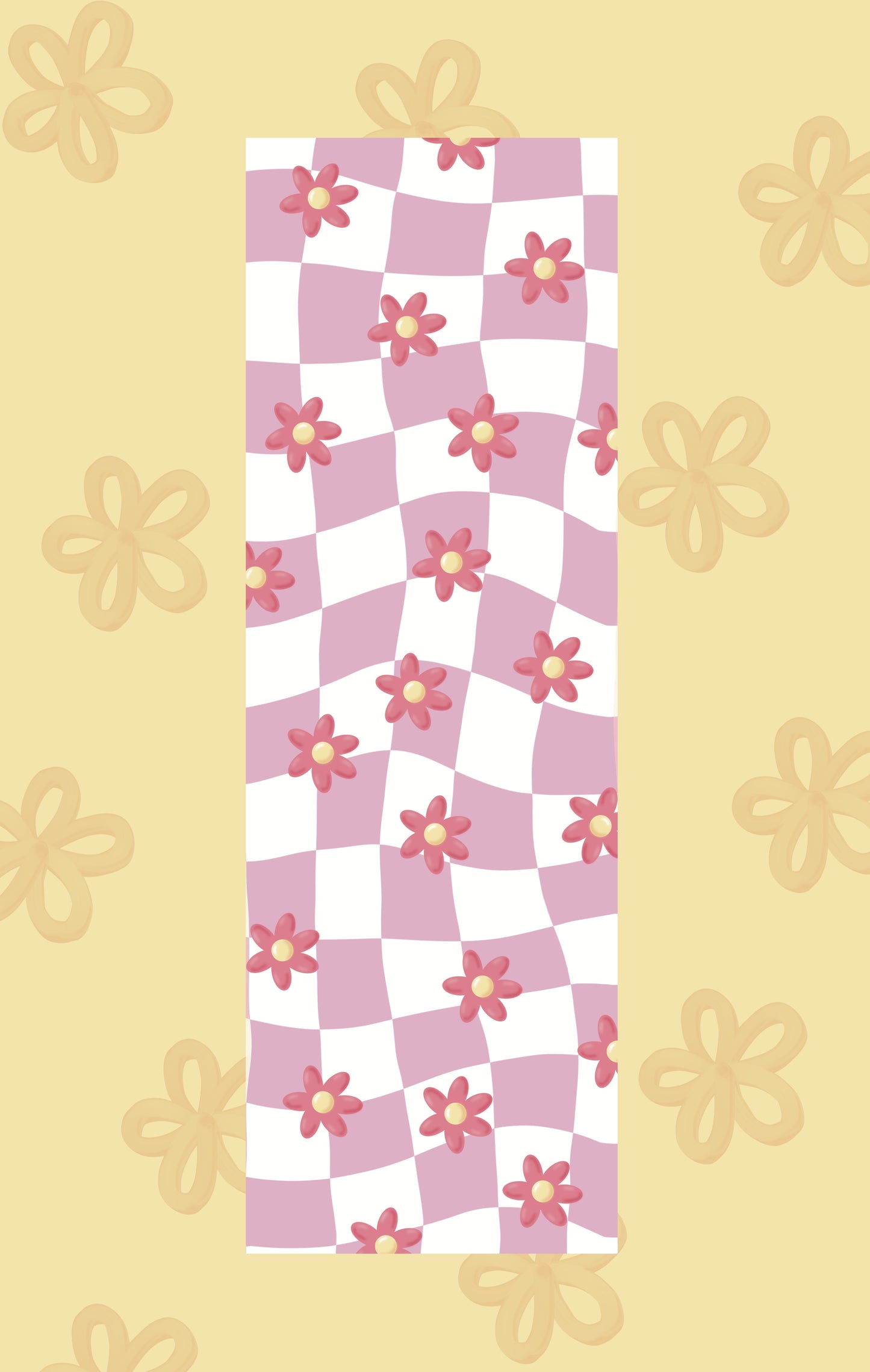Wavy Flower Bookmark🌸
