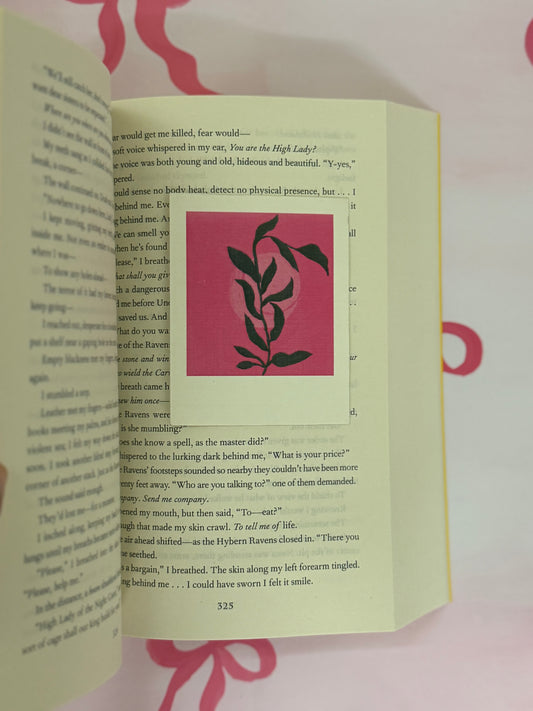 Pink Polaroid Art Print