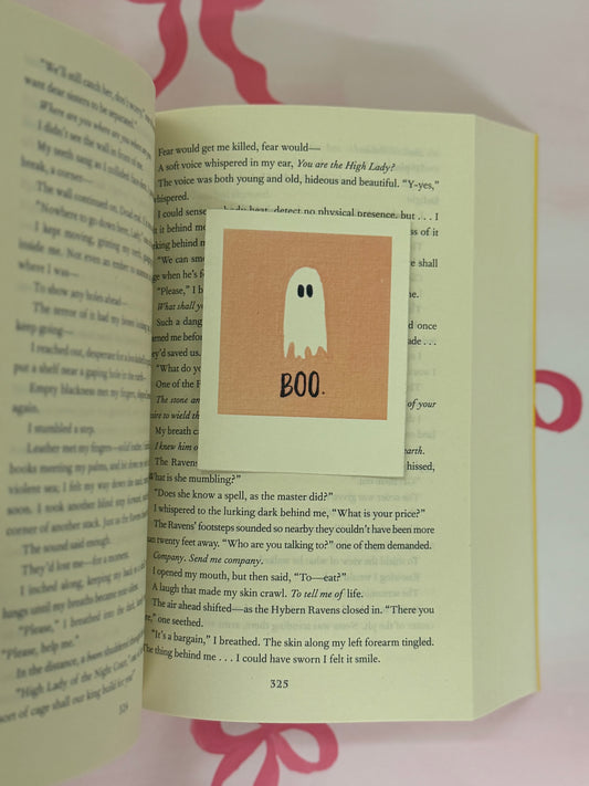 Ghost Polaroid Art Print