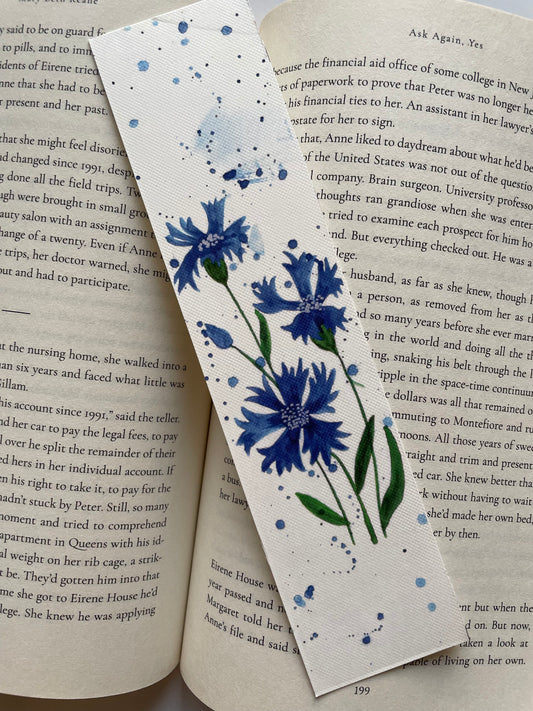 Blue Hue bookmark