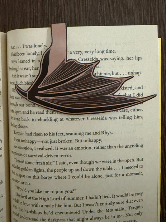 Wings magnetic bookmark