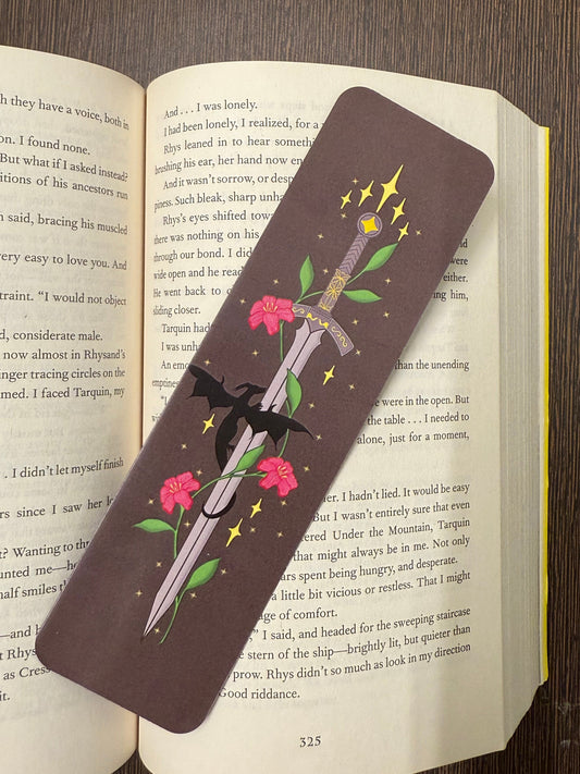 Whimsical fantasy bookmark⚜️