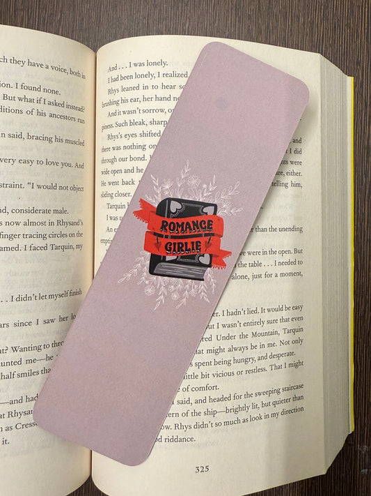 Romance Girlie Bookmark❤️🔥