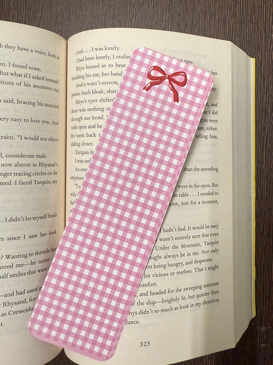 Bow Coquette Bookmark🎀