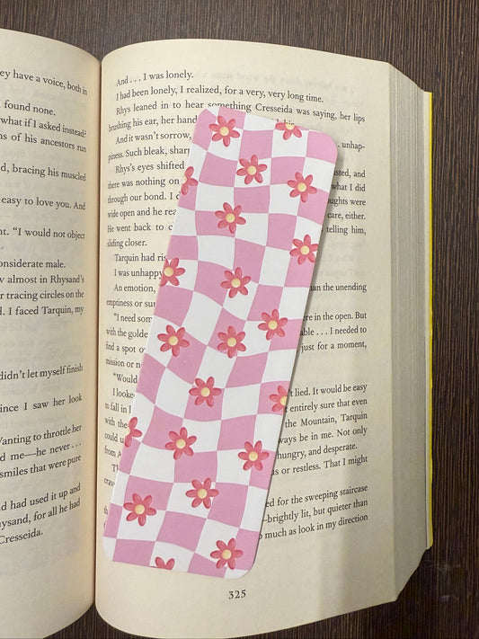 Wavy Flower Bookmark🌸
