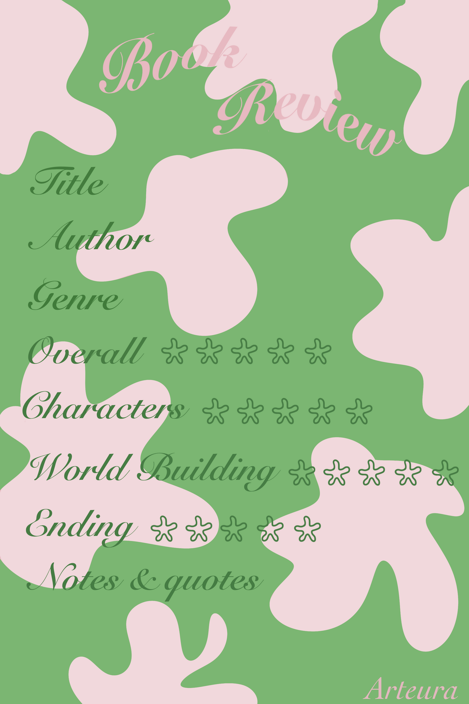 Book Review Pads