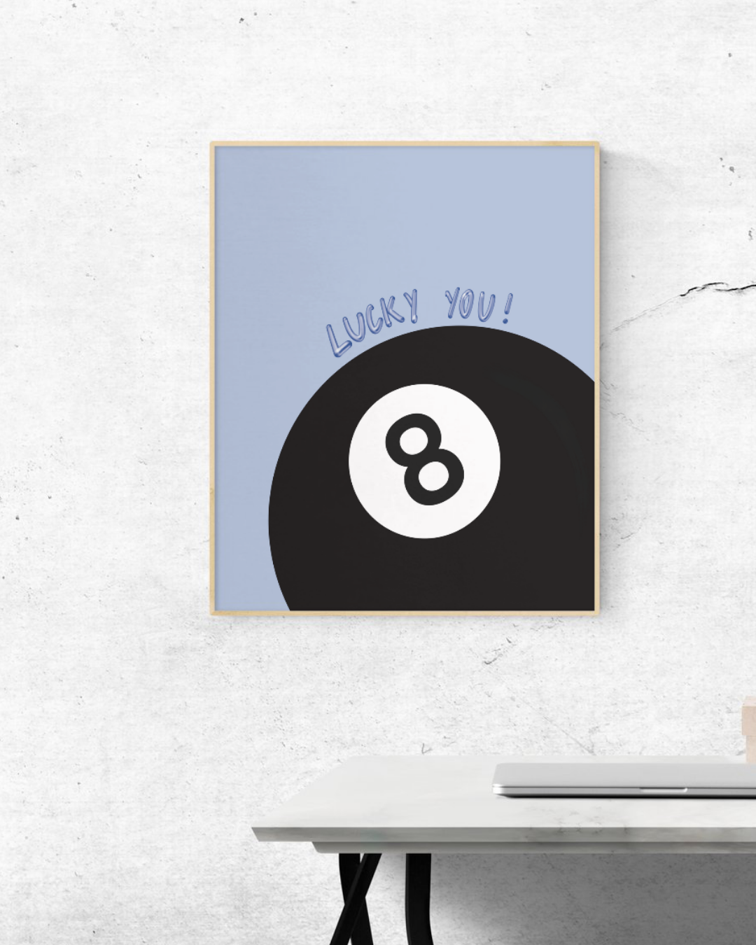 8 Ball🎱 Art print