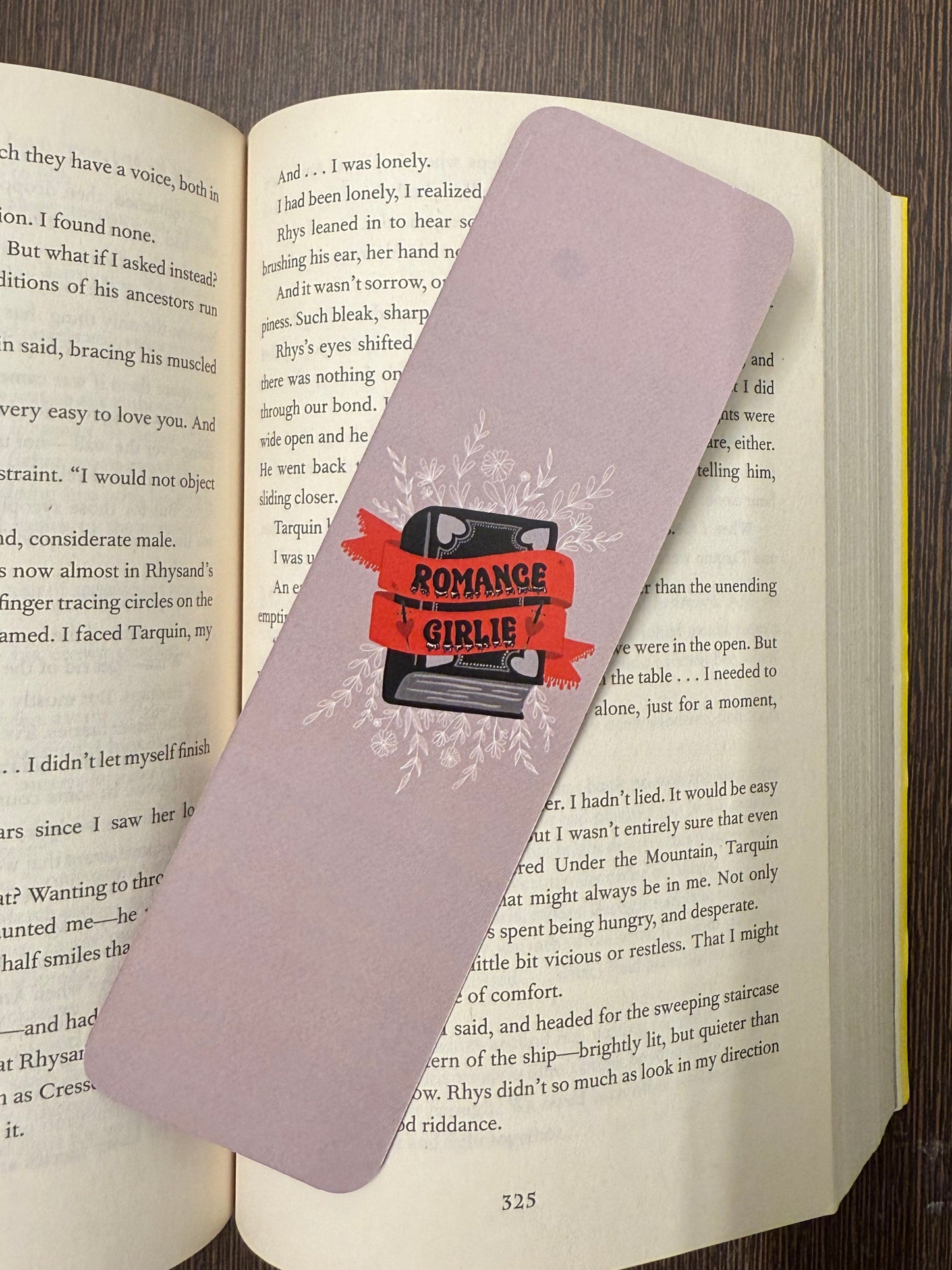 Romance Girlie Bookmark❤️‍🔥